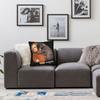 Punch The Monkey Cute Pillowcase Soft Polyester Cushion Cover Decorative Throw Pillow Case Cover Seater Zipper 45*45Cm