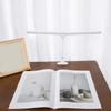 Clip On Desk Lamp Dual Head Eye Care Dimmable LED Night Light for Student Children   Reading Bedside