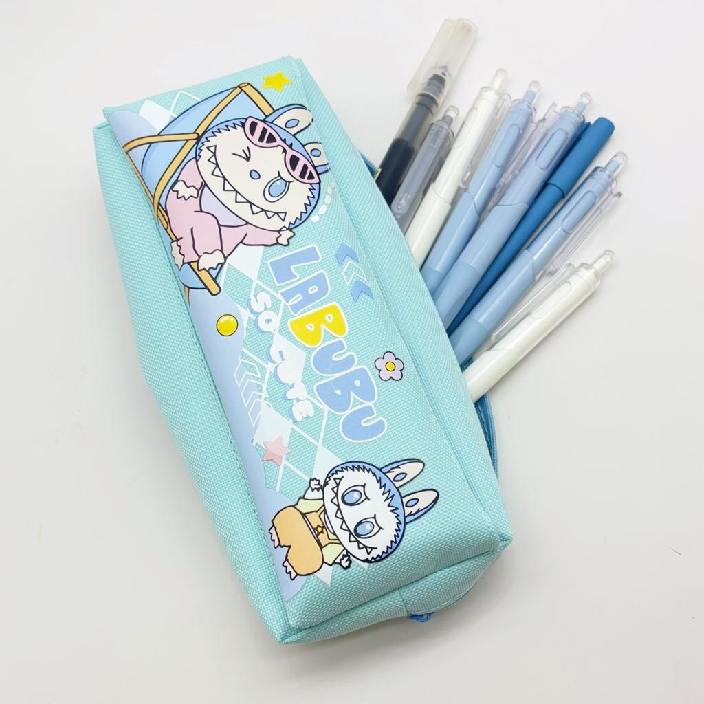 Pencil Bag for Primary School Students Cartoon Large-capacity Pencil Bag High-value Style Stationery Bag