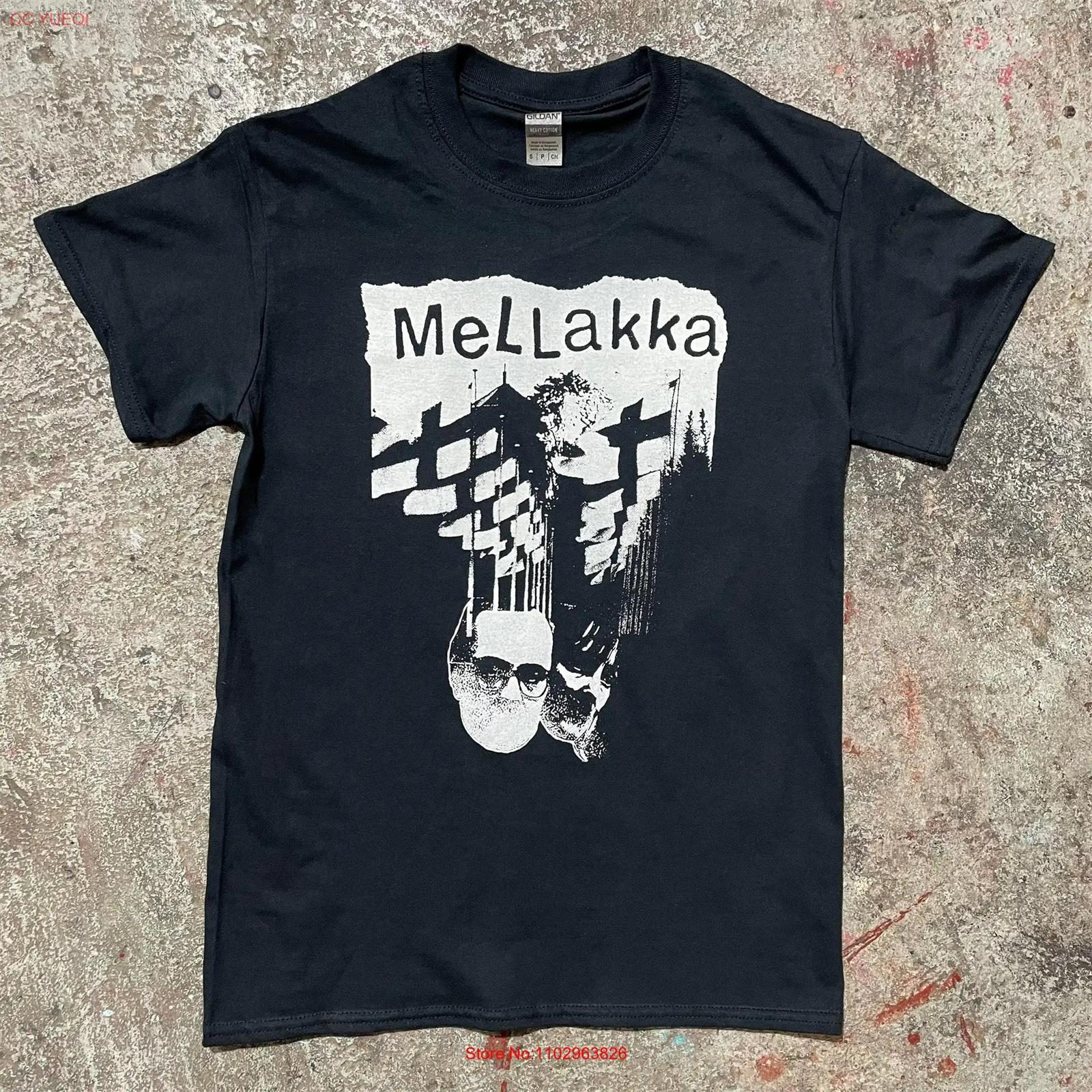 

Mellakka T Shirt long or short sleeves XXXXXL чорний