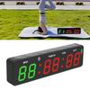 Gym Timer, Portable Magnetic Gym Clock Workout Interval Timer with Stopwatch, Rechargble Versatile Digital Timer for Boxing Garage in