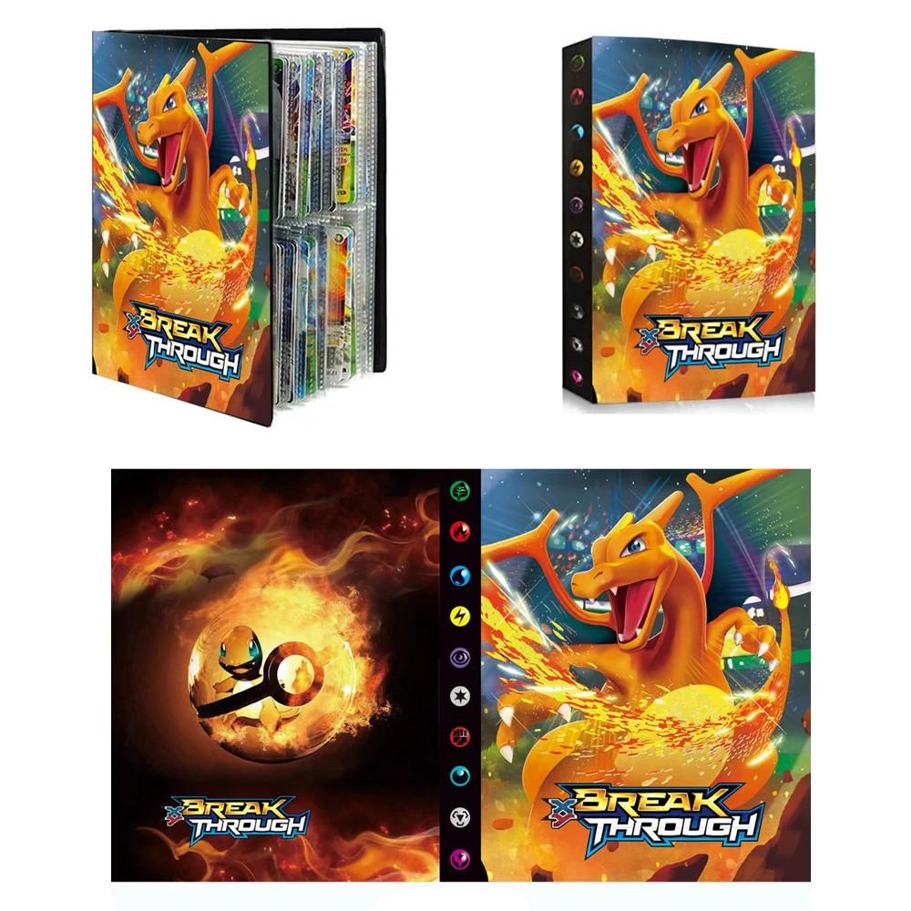 

Новий Charizard Mewtwo Squirtle Тримач Папка Колекційний Тримач Захисник Аніме Картки Зошит Pokemones Альбом 240/540 ШТ Книжка для Карт