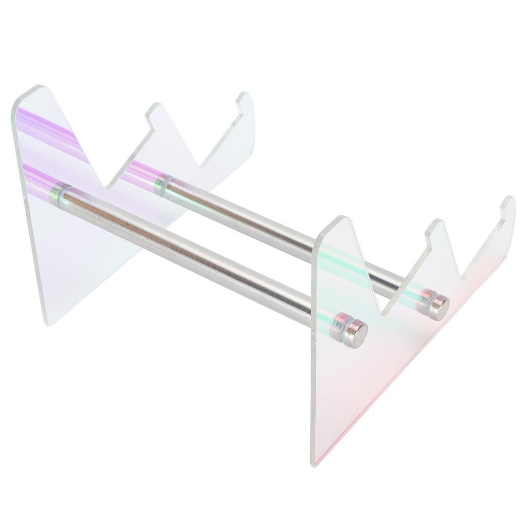 Acrylic Keyboard Stand Removable Desktop Mechanical Keyboards Organizer Storage Rack for Office