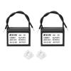 uxcell 2pcs CBB61 Capacitor 5uF 450V 2 Wire Ceiling Fan Motor Start Capacitor Ceiling