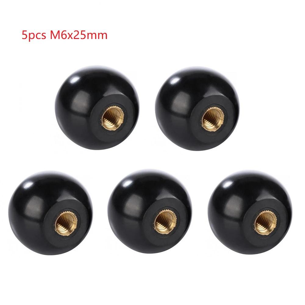 For Printing Equipment Threaded Ball Knob Round Ball Knob Ball Diameter 20mm 25mm 30mm 35mm 40mm Good Quality Bakelite