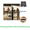 Shorts de Treino Muay Thai Kickboxing Estrela Multicolor Estampa Secagem Rápida Artes Marciais Boxeador Unissex Homens Mulheres Criança Luta Fitness Esporte Academia Treino