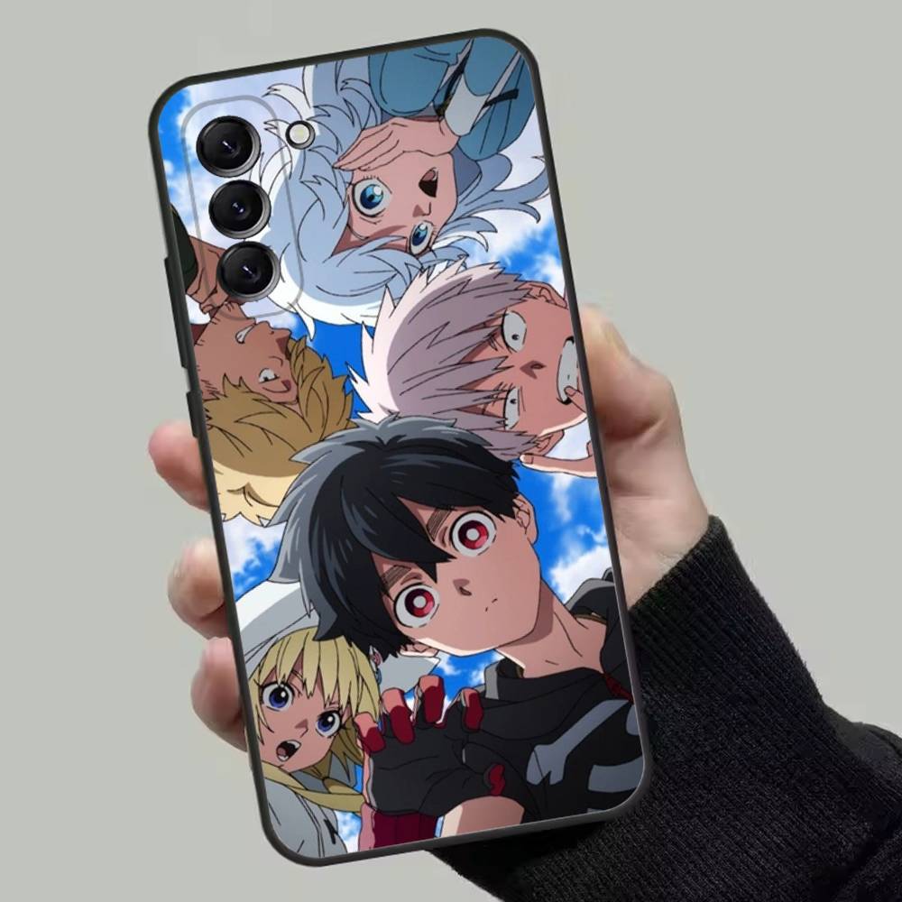 anime Kemono Jihen Phone Case For Samsung Galaxy A13,A21s,A22,A31,A32,A52,A53,A71,A80,Soft Black Shell