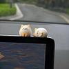 3pcs Adorable Kitten Car Decor Dashboard & Center Console Ornaments - Cute Suitable for Dashboard, Steering Wheel Trim, Box Decoration