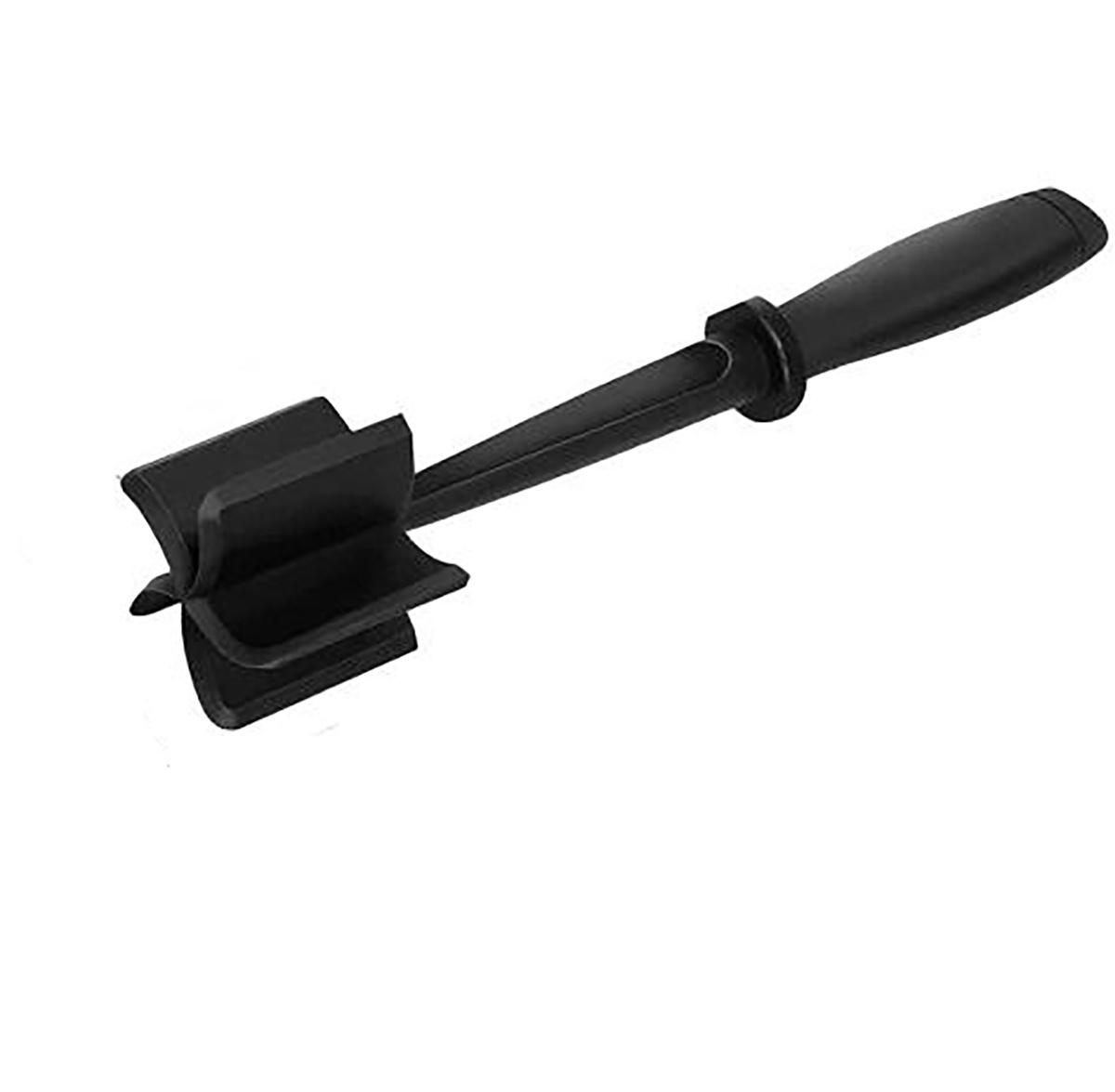 

Meat Chopper, Heat Resistant Meat Masher, Potato Masher, 5 Curve Blade Hamburger Chopper, Ground Beef Chopper, Kitchen Tools Meat Browning Utensils black#0