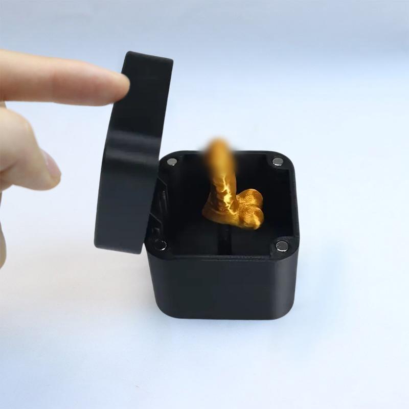 Vyskakovací překvapivá dárková krabička 3D tištěná dospělácká žertovná krabička Vtipné dárky Novinka dárek pro zvláštní příležitosti Vtipná kancelářská domácí dekorace