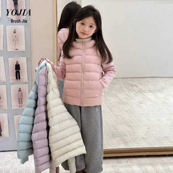 YOJIA Winter 2025 Girls' Cartoon Fleece-Lined Hoodie - Warm Sweatshirt for Little Girls