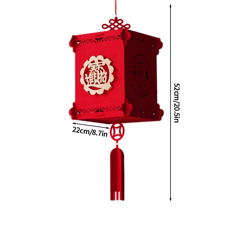 Chinese Wedding New Year Decoration Double Happiness Wedding Decoration Red Hanging Pendant Traditional Chinese Pendant Ornament