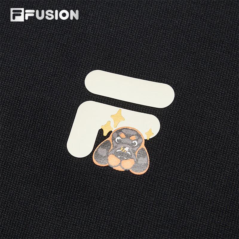Fila FUSION Unisex 'Cute Pet' Graphic Short-Sleeve T-Shirt
