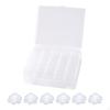 Bobbin Box Case Portable Household for Sewing Machine Accessories Organizer 60 Grids Bobbins