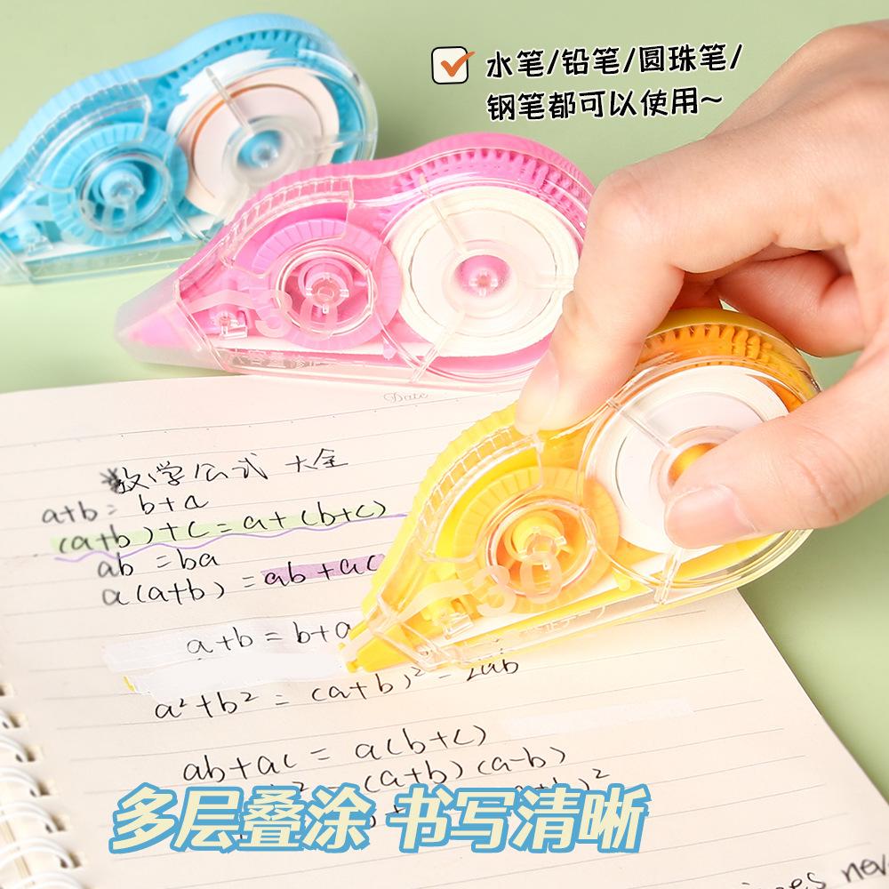 Cartoon Creative Correction Tape with Large 30M Capacity for Students and Office Use