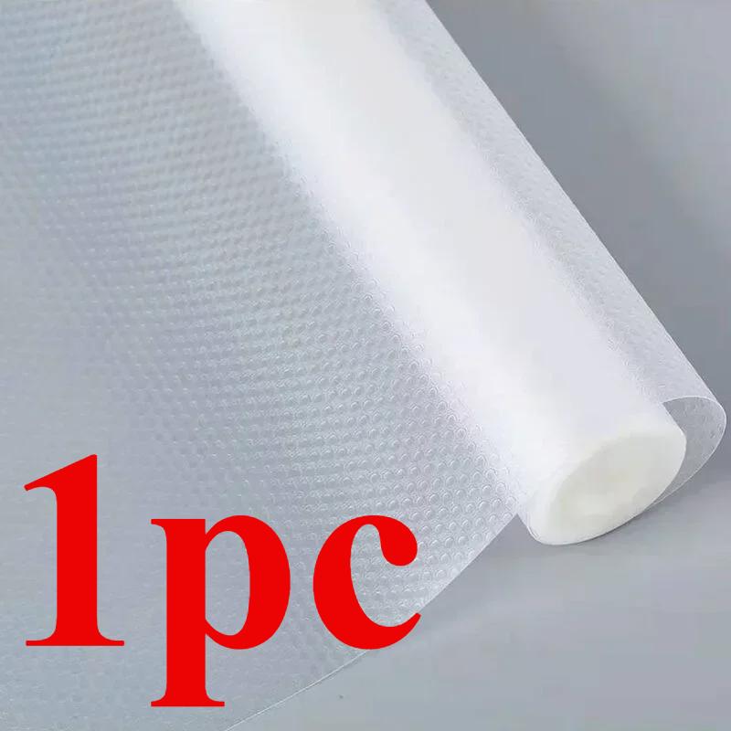 Cabinet Liners Non Slip Waterproof Clear Kitchen Drawer Shelf Liner Non Adhesive Mat for Fridge,Dresser, Wire Shelf,Cupboard