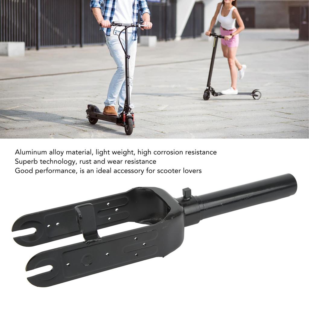2pcs Front Fork Protector Covers Plastic Lightweight Front Fork Shell Replacement for Ninebot ES Series