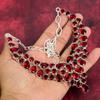 Red Garnet Necklace Gemstone Jewelry, 925 Solid Sterling Silver Necklace, Handmade Jewelry Birthstone Necklace, Gift For Him