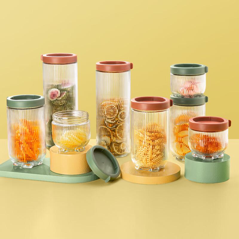 BAILOCK Glass Storage 8-Piece Set