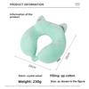 Hump U-shaped Pillow Office Nap Neck Pillow Travel Portable Neck Pillow Cartoon Plane Pillow Cat Ear Neck Pillow