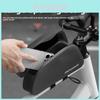 Bicycle Magnetic Handlebar Bag With Waterproof Tpu Material For Mountain And Road Cycling Enthusiasts