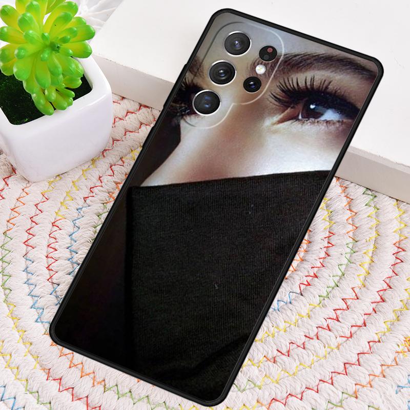 Arab Woman With Niqab Face eye Phone Case for Samsung Galaxy note 10 pro S26 Ultra S23 S24 FE S25 S21 S22 PLUS shockproof Cove