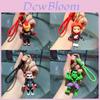 Adorable Superhero Keychain Silicone Avenger Series Key Ring For Car Keys Gifts