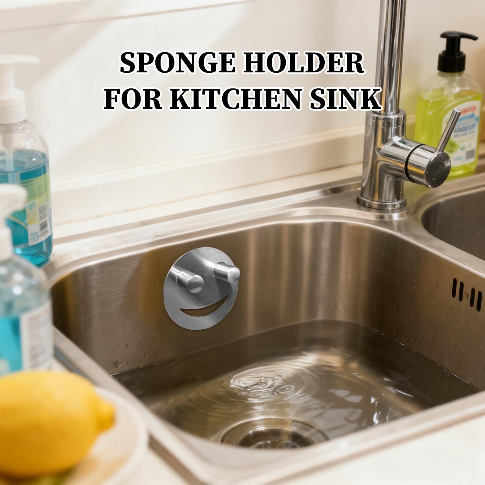 

Dish Sponge Holder Organizer Stainless Steel Sink Dish Sponge Holder With Suction Cup For Cleaning Cloths Scrubber Scouring Pad China Mainland