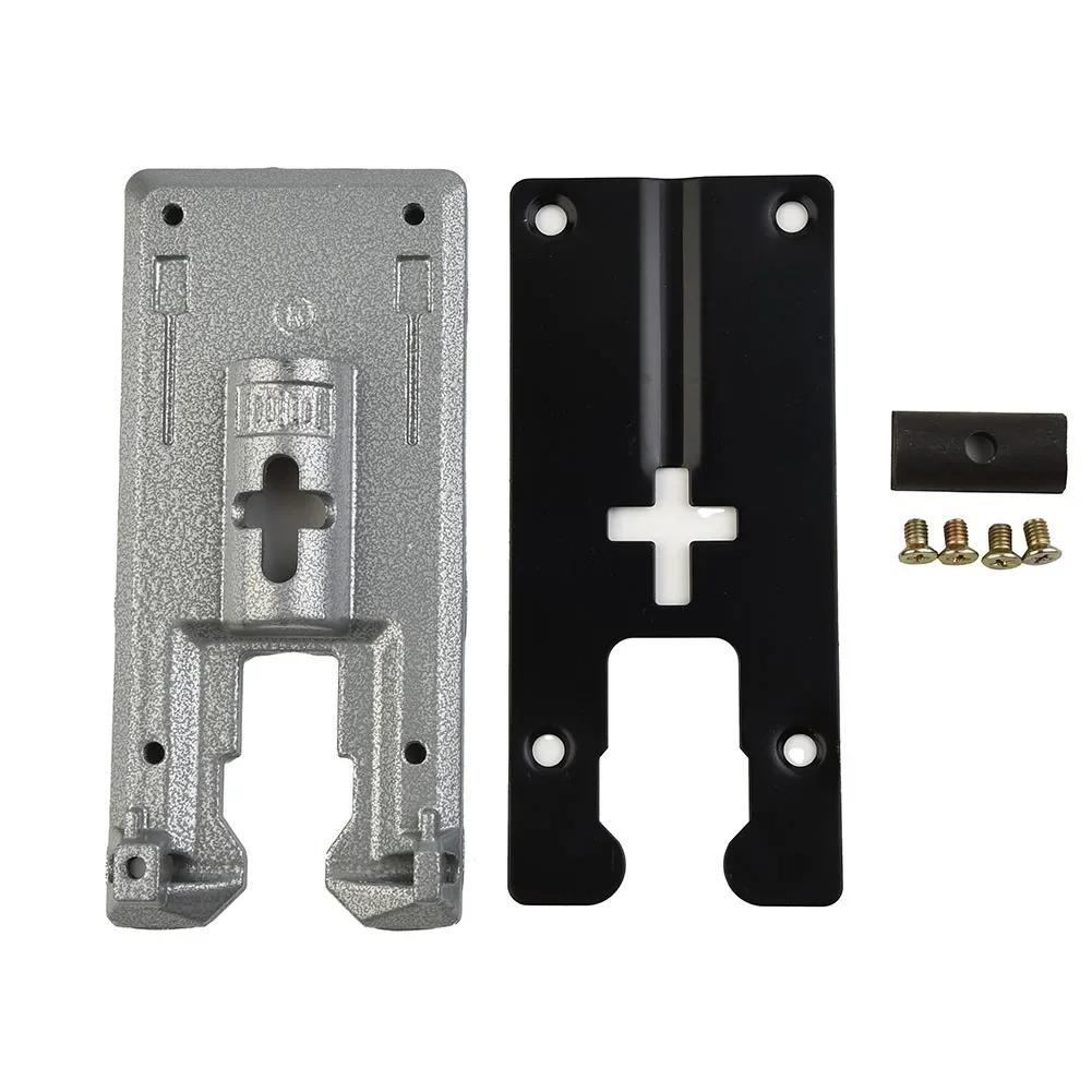 New Practical Useful Jig Saw Machine Fittings Replace With Screws 1 Set Accessoires Aluminum/Iron Black+silver