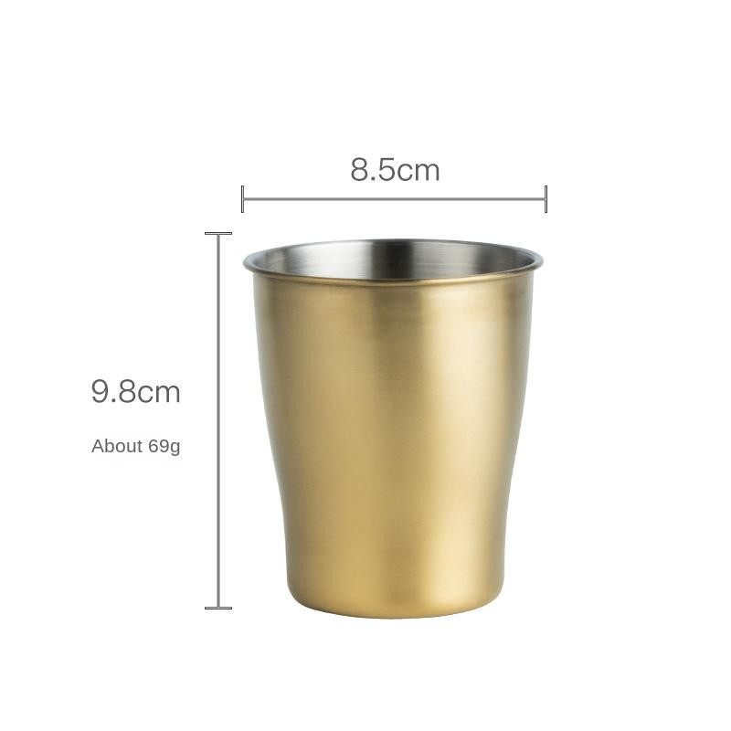 Nerezové pivní hrnky HANYANG 304 Bytové zařízení Jednovrstvé hrnky Hrnky Hotel Office To-go Cup