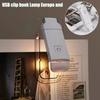 Rechargeable Reading Light LED Clip Desk Light Lightweight Clip On Book Light  School