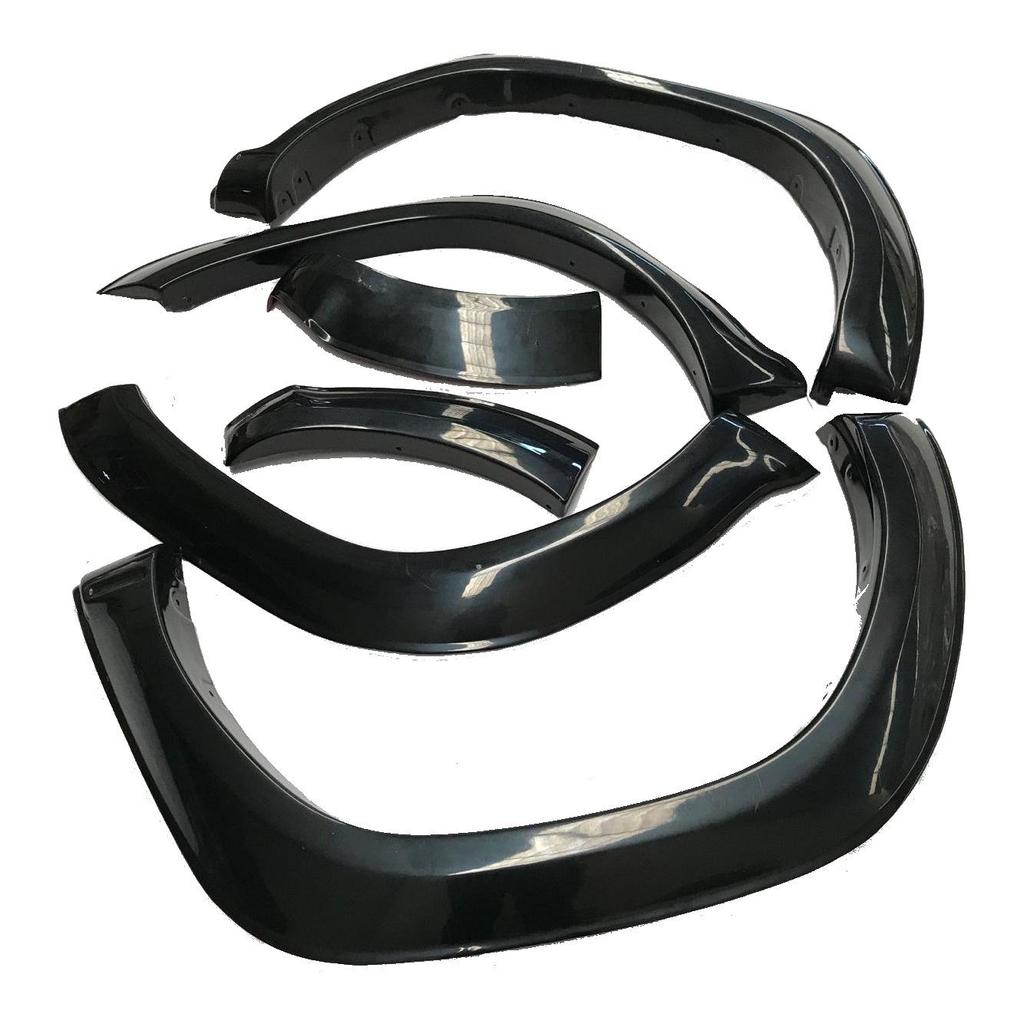 DUKE4WD Fender Flares for HILUX REVO: Injection Molded PP, ABS Blister, Modified for REVO Pickup.