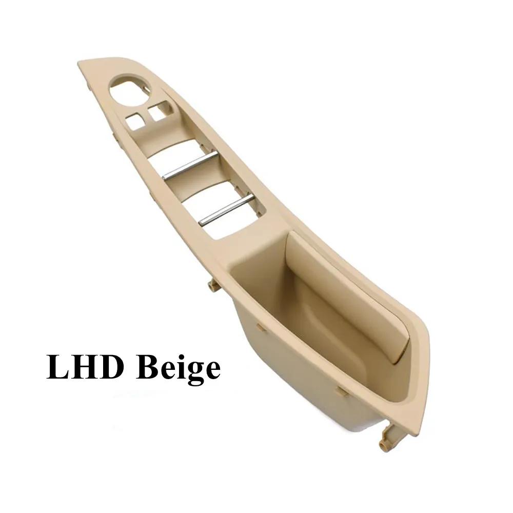For BMW 5 Series F10 F11 F18 520 523 Front Door Inner Handle Interior Door Panel Driver Seat Switch Frame Storage Box Cover