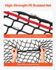 Round Bale Hay Net, 1.8 x 1.8 x 1.8 m, 38.1 x 38.1 mm Holes, PE Material, Knotless Design, with Zip Ties, Needle Shuttle, Repair Twine and Storage