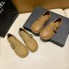 Fashion Female Ethnic Style Loafers Women Flats Vintage Mary Jane Shoes Elegant Retro Fashion Comfortable Leather Stitching Sneakers