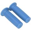 2Pcs Motorcycle Hand Grips Left Right 22mm 24mm Anti Slip Rubber Universal Fit for Motorbike Dirt