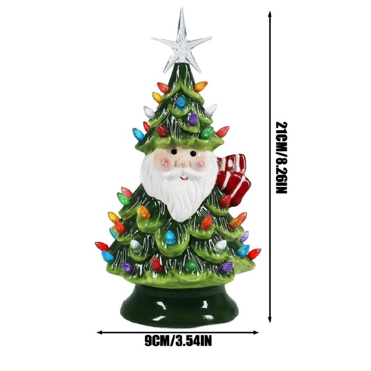 LED socha Santy s vánoční tématikou Bezpečná pro rodiny Komerční