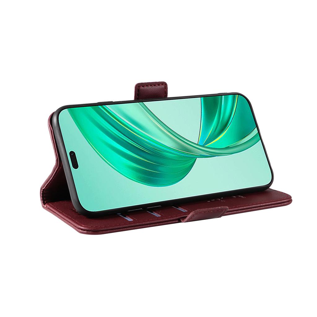 YIKATU YK-003 For Honor X8b 4G Phone Case Side Magnetic Clasp Wallet Cover