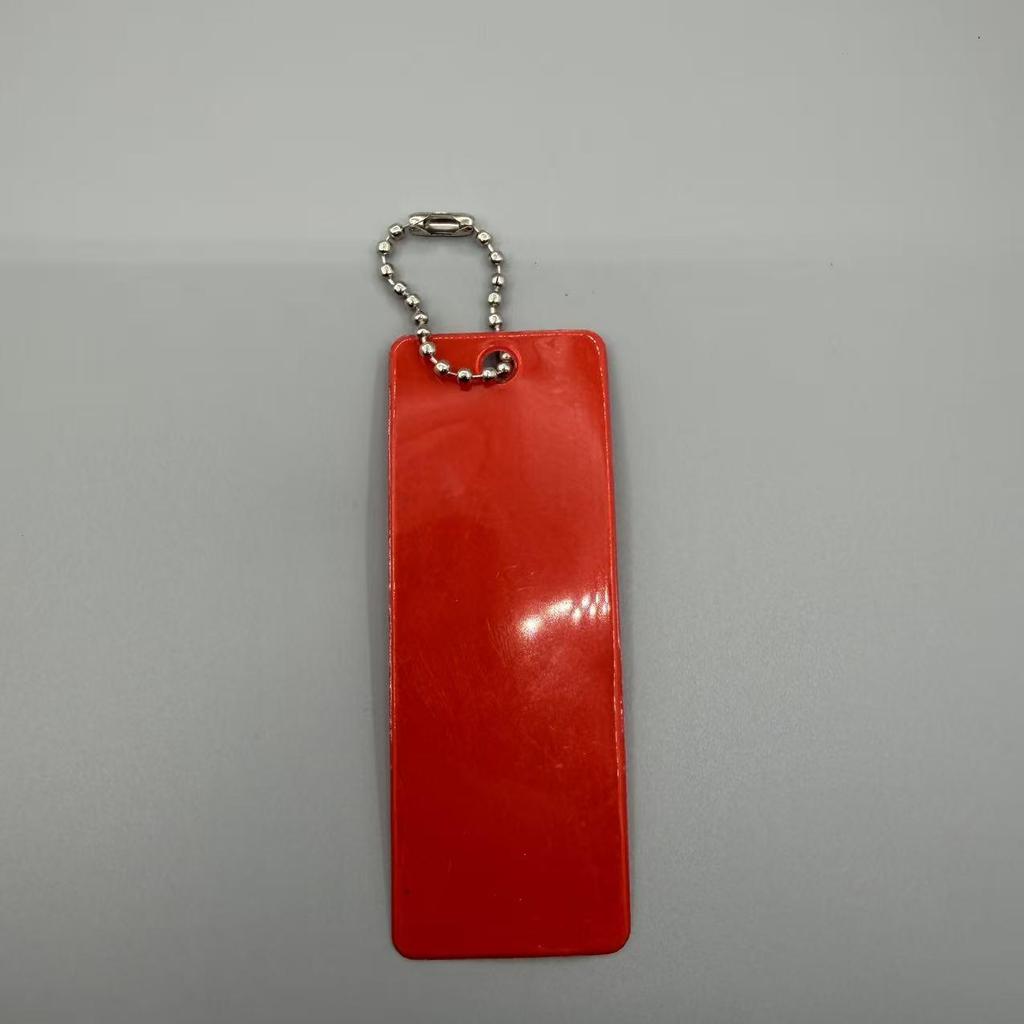 Reflective Star Chasing Keychain: 13 Color Streamer Pendant for Bicycles