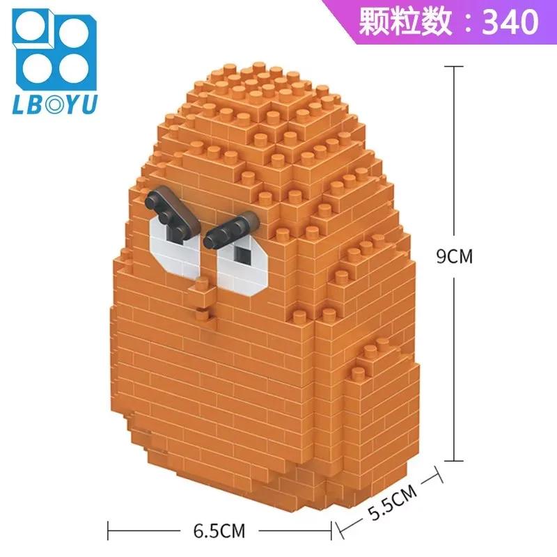 Plants Vs Zombies Blocks Small Cartoon Mini Building Block Peashooter Sunflower Chomper Assemble Action Model Doll Toy For Kids