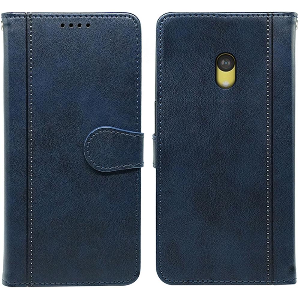 For Motorola Edge 50 Pro 5G Case Calf Texture Leather Stand Book Style Phone Cover