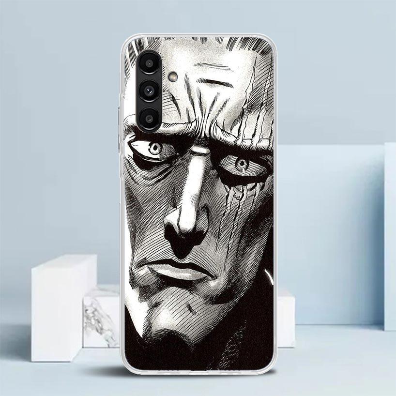 One P-Punch-Man Saitama King Phone Case For Samsung Galaxy A17 A37 A57 A16 A15 A14 A13 A56 A55 A54 A53 A36 A35 A34 A33 A26 A25 A