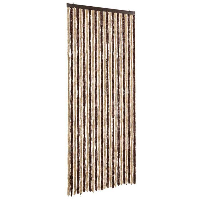 Moustiquaire - vidaXL - Chenille - Beige et marron clair - 100x220 cm - Intérieur