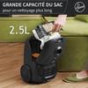 HOOVER HE1 - Stofzuiger met zak Compact en Krachtig - Grote Capaciteit 2,5L - Hoge prestaties op Harde Vloeren en Tapijt