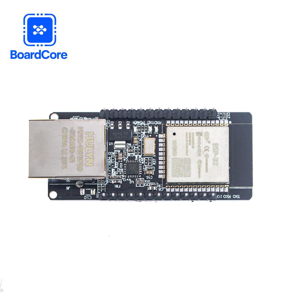 WT32-ETH01 Ethernet Wifi Embedded Serial Port Networking Bluetooth-compatible Combo Gateway MCU ESP32 Wireless Module