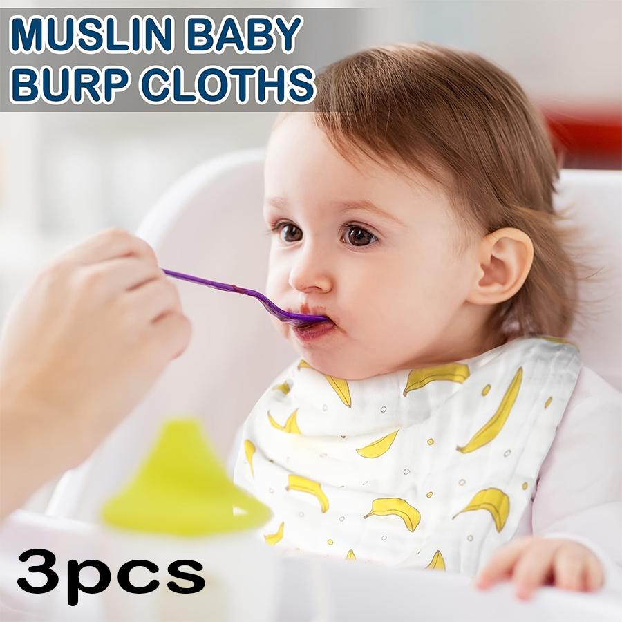 

1/3/6 шт. Детские муслиновые мочалки, полотенце для лица новорожденного, многоразовые салфетки и подарок для душа для регистрации ребенка 3pcs