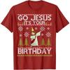 Dabbing Go Jesus Es Ist Dein Geburtstag Frohe Weihnachten Tag T-Shirt Herren Kleidung Papa Ehemann Weihnachten Kostüm Geschenke Lustiger Spruch T-Shirt