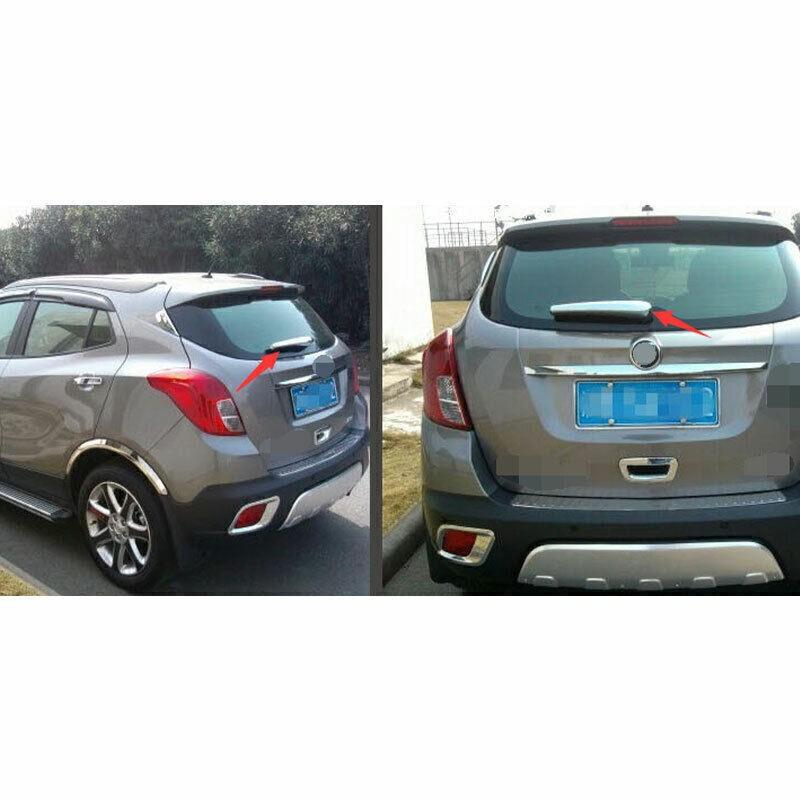 For Buick Encore 2013-2022 Chrome ABS Tail Rear Window Wipers Cover Trim 1PCS