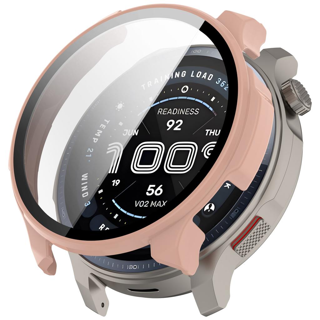 Full Protective Case For Amazfit Balance 2 Screen Protector Case Balance2 Cover Hard PC 2in1 Shell+tempered glass Film Clear NEW