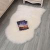 European Style Modern Minimalist Faux Wool Long Pile Rug for Living Room and Bedroom